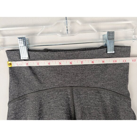 Lululemon Leggings Womens Size 4 High-Rise Crop Yoga Pants Gray - Picture 3 of 7